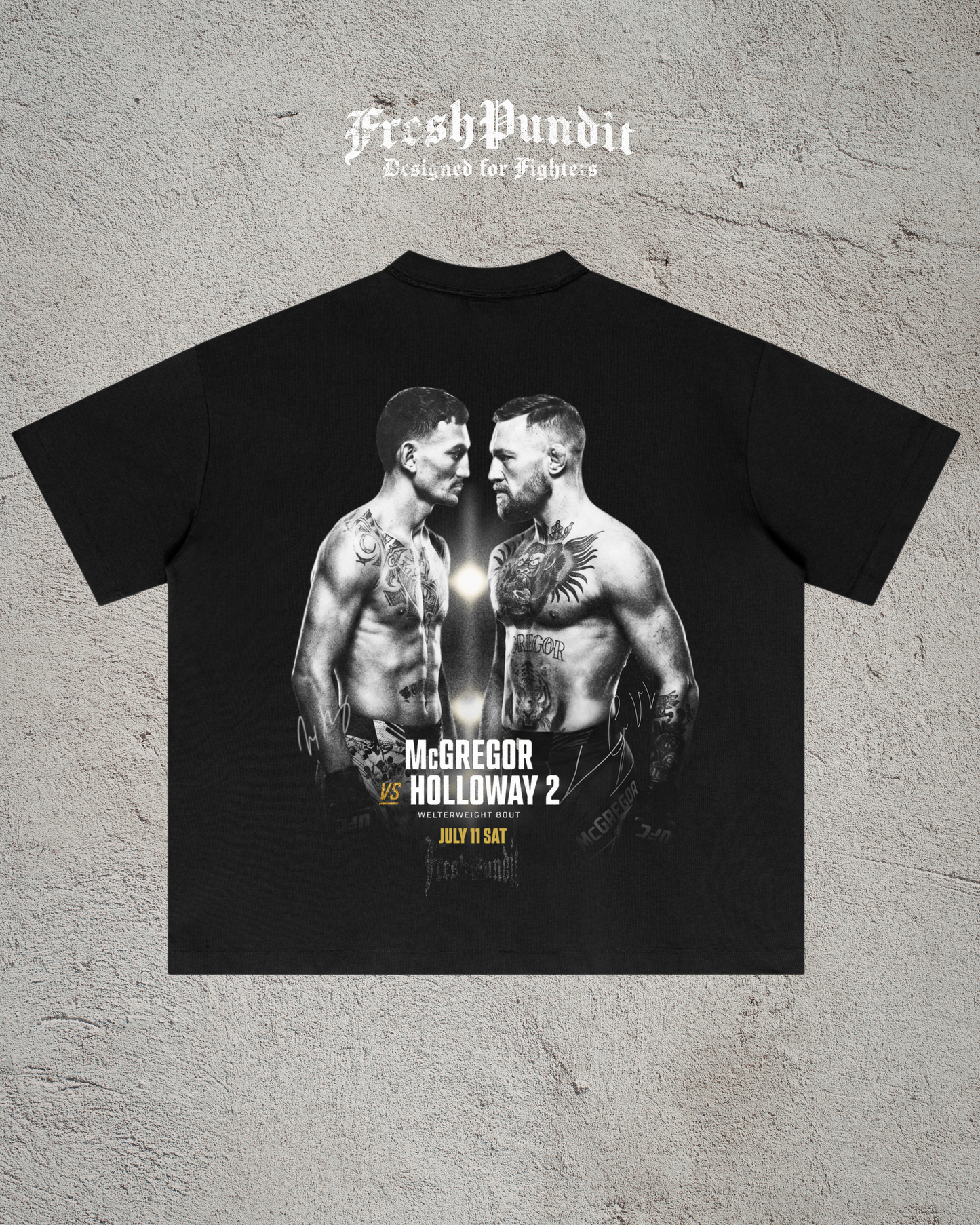 "McGREGOR VS HOLLOWAY2" TEE