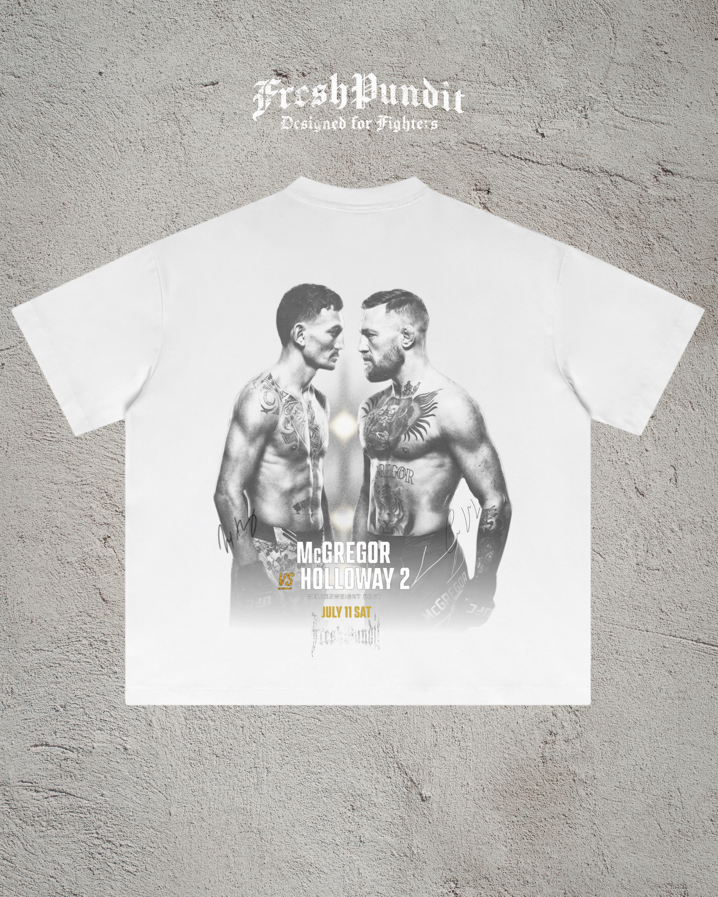 "McGREGOR VS HOLLOWAY2" TEE