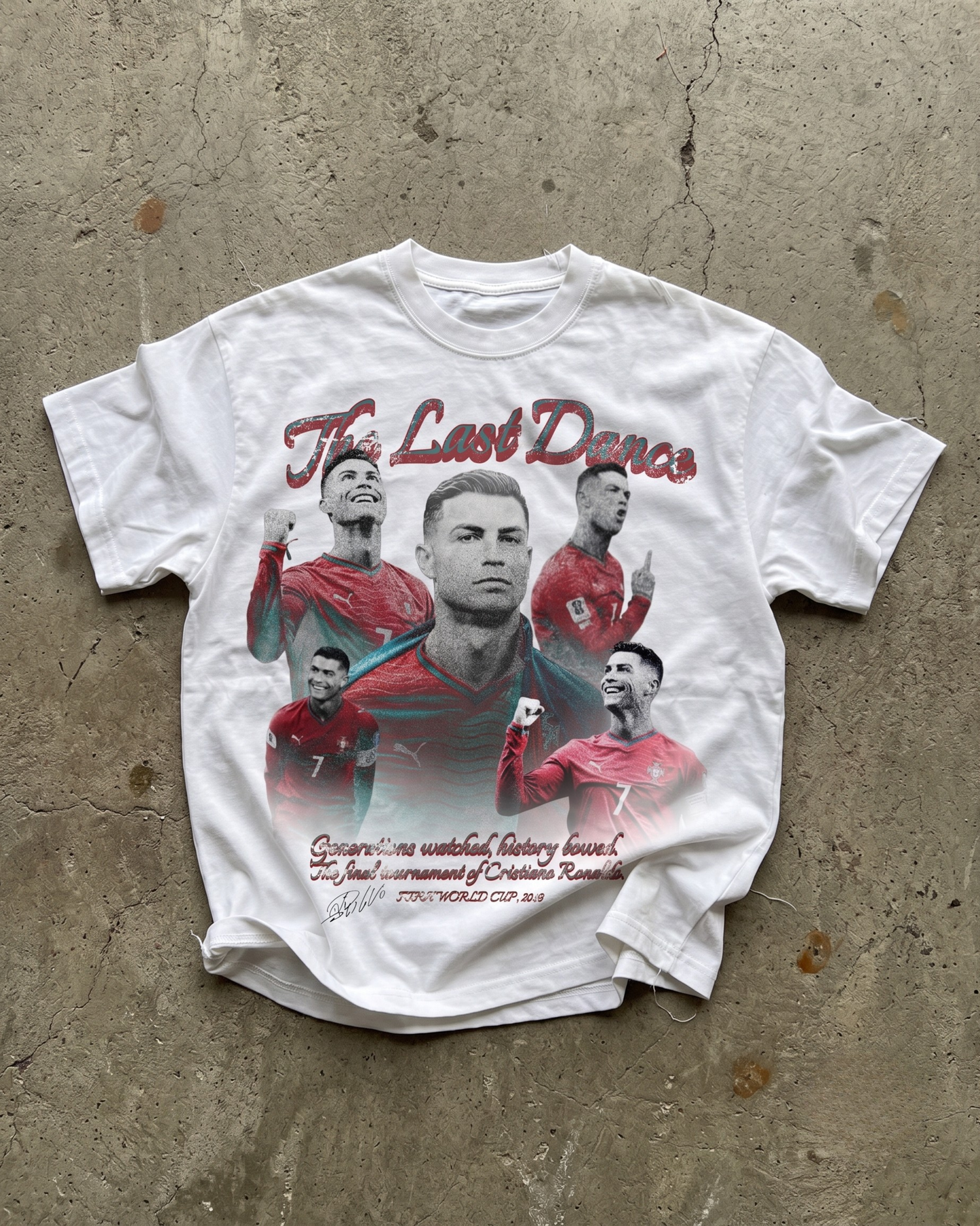 "CR7 LAST DANCE" TEE
